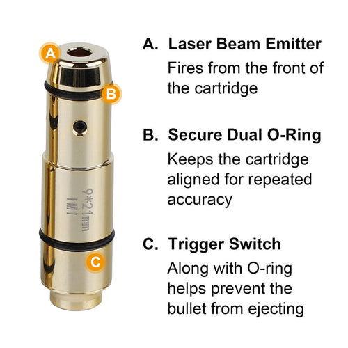 .38SUPER Dry Fire Training Cartridge