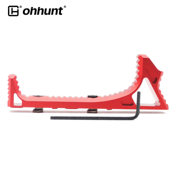 AR-15 Keymod Link Curved Hand Stop - Red