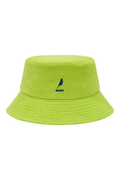 Lime Terry Towelling bucket hat