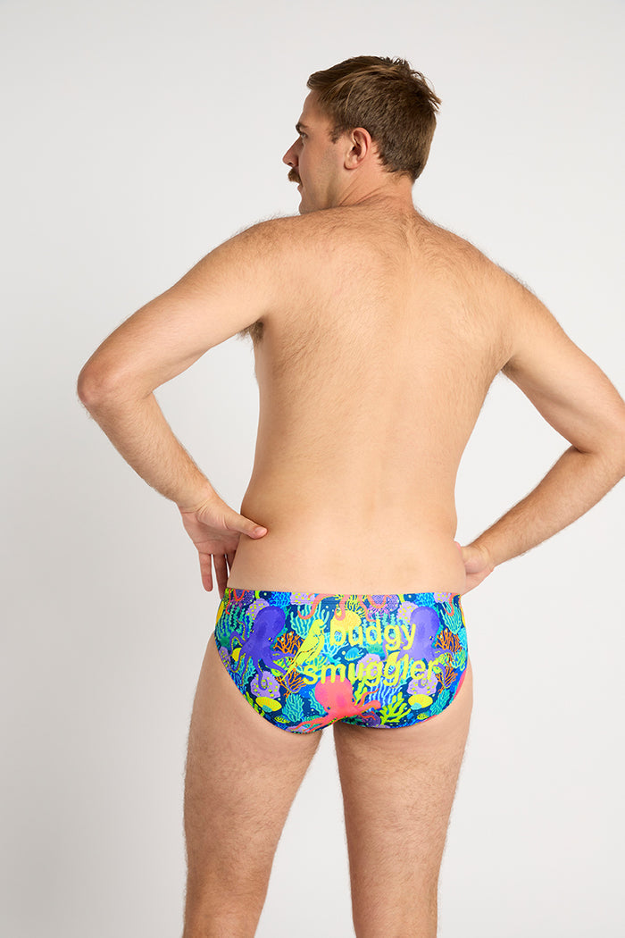 Mens Budgy Smugglers coral reef