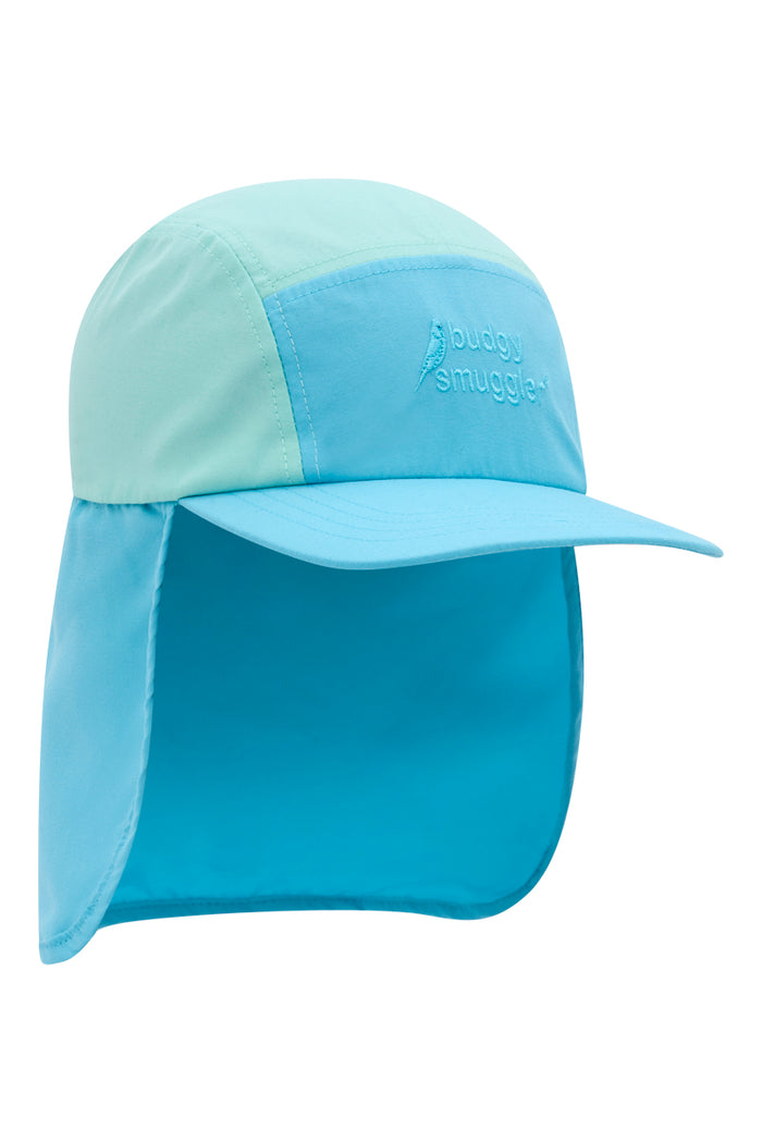 Flap Hat in Blue