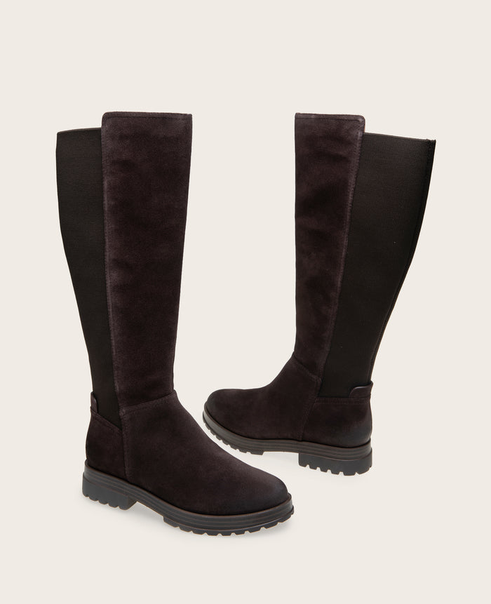 GENTLE SOULS - Prescila Suede Knit Tall Boot