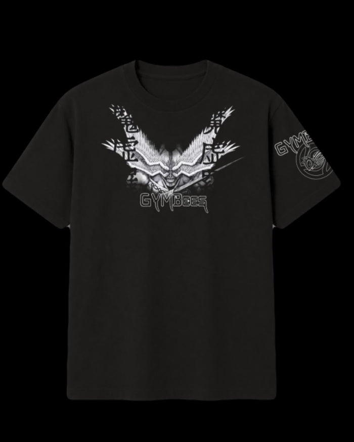MEGUMI & MAGORAMA "PREMIUM" BLACK TEE