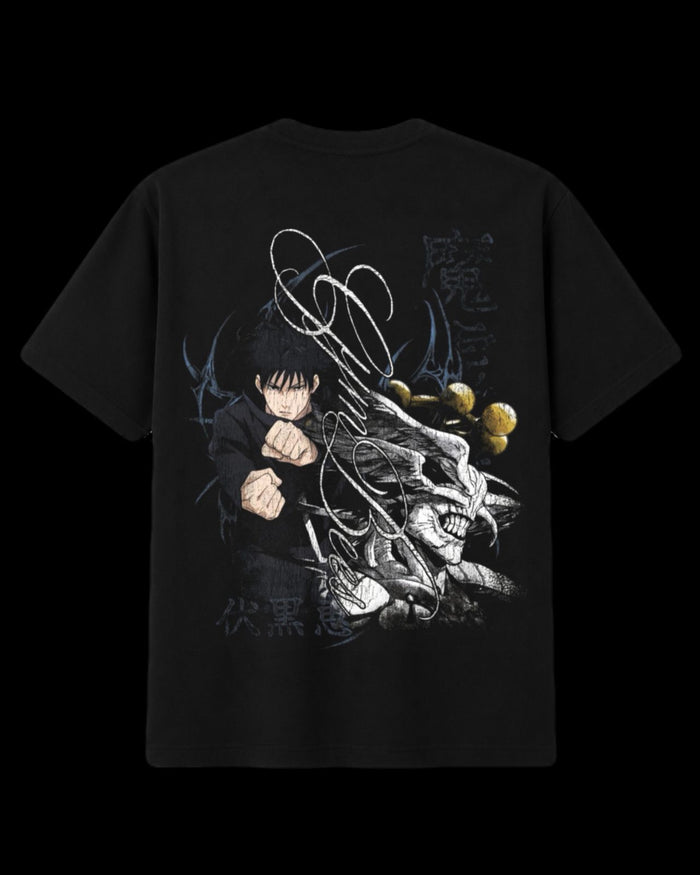 MEGUMI & MAGORAMA "PREMIUM" BLACK TEE