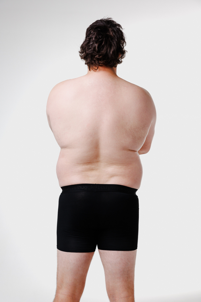 Men's Underwear Trunks in Black