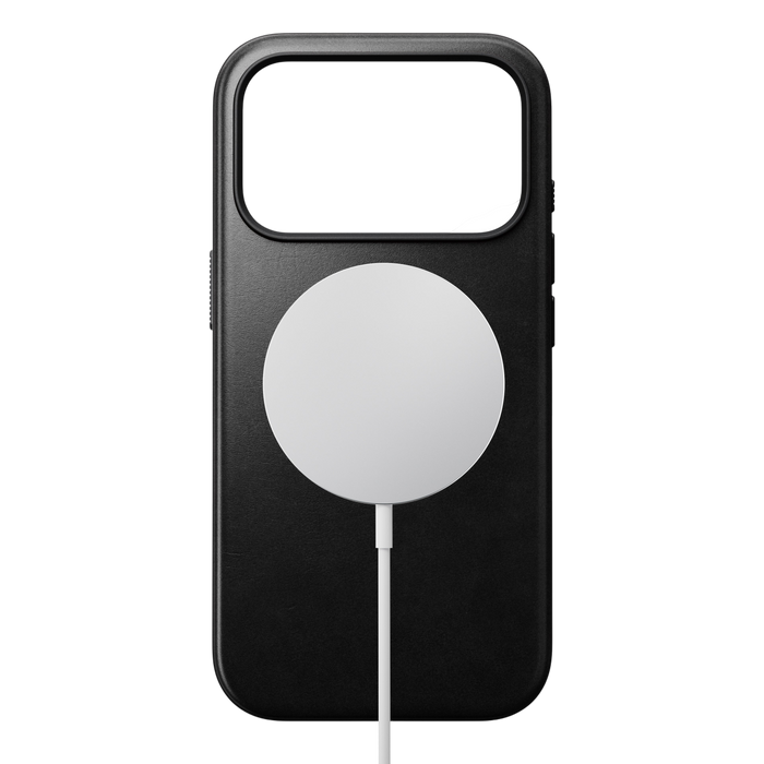 Nomad Modern Leather Case for iPhone 17 Pro Max (Horween Leather) - Black #color_black