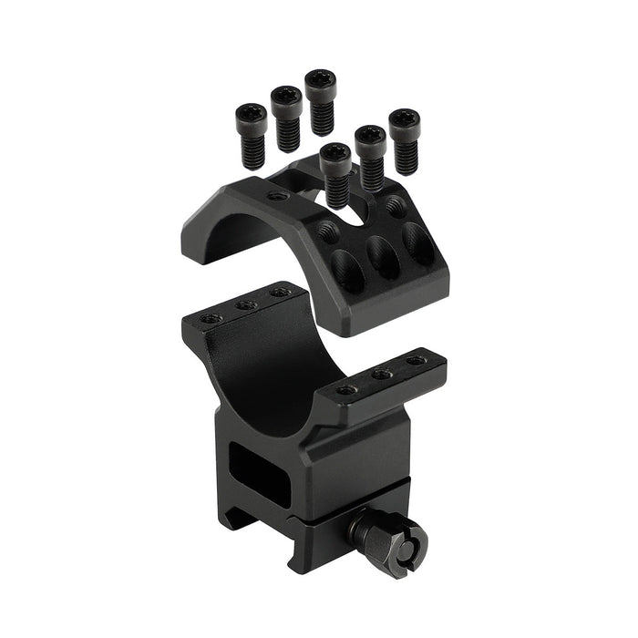ohhunt 1 inch 30mm Scope Rings with Picatinny Rail on Top High Profile