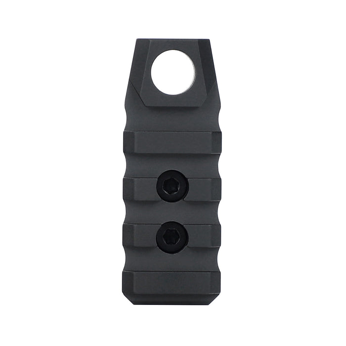 ohhunt® 12 Gauge Barrel Clamp Flashlight Mount Magazine Tube Clamp with Picatinny Rail for Shotgun