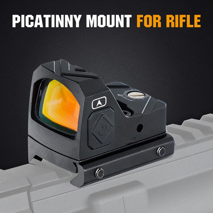 ohhunt® 2 MOA Shake Awake Micro Red Dot Sight with RMR Footprint Mount- E Model