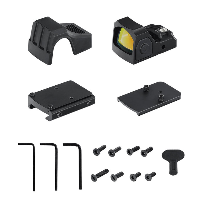 ohhunt® 2 MOA Shake Awake Micro Red Dot Sight with RMR Footprint Mount- E Model