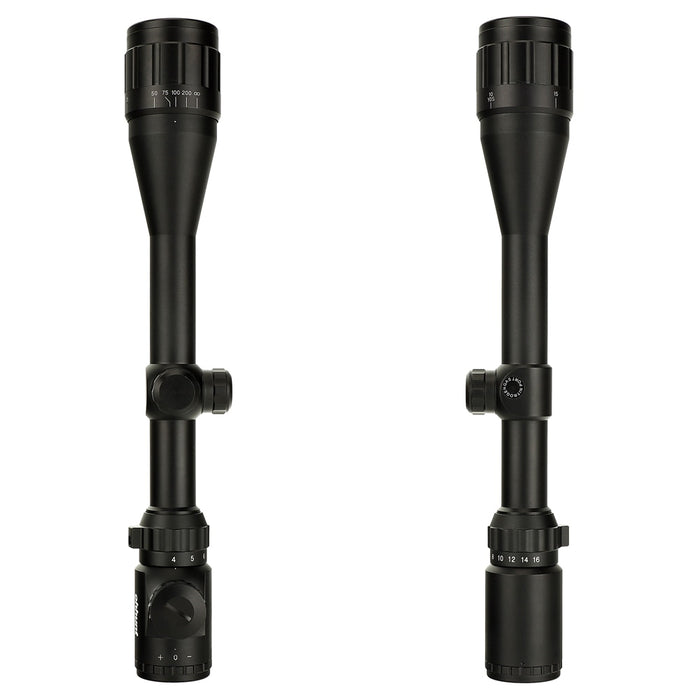 ohhunt 4-16X40 AOEG Hunting Rifle Scope 1 inch Tube Mil Dot Reticle Red Green Illuminated Optical Sight