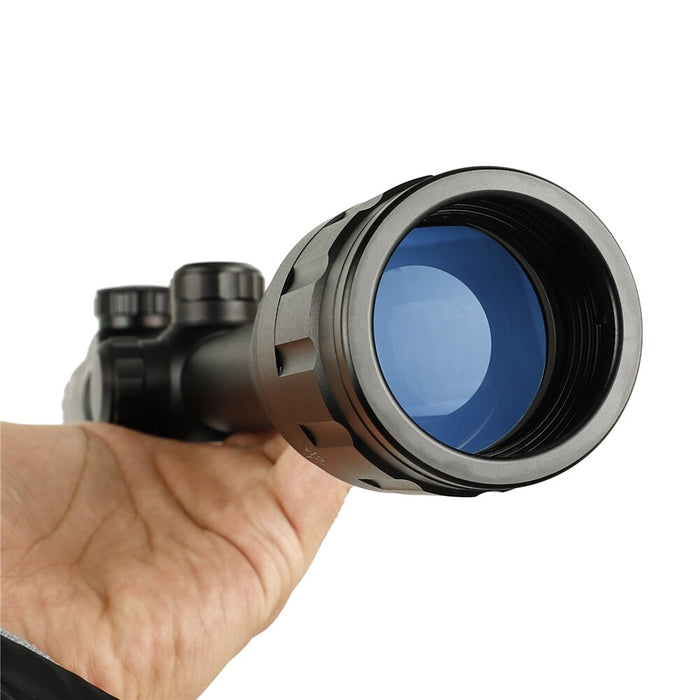 ohhunt 4-16X40 AOEG Hunting Rifle Scope 1 inch Tube Mil Dot Reticle Red Green Illuminated Optical Sight