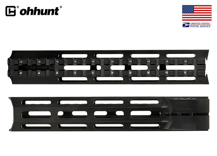 9" AR15 Ultra Slim Free Float M-LOK Handguard