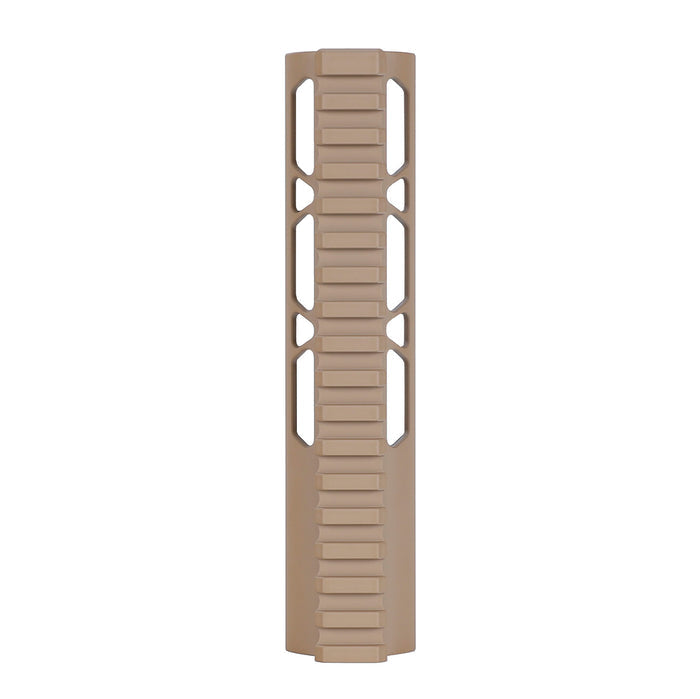 ohhunt AR15 Desert Tan M-lok Handguard with Steel Barrel Nut