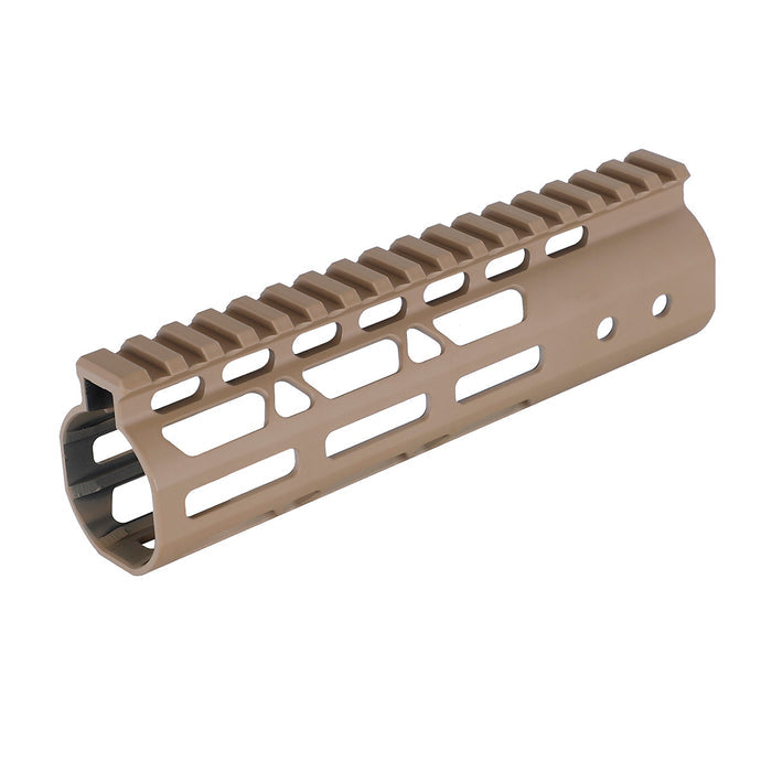 ohhunt AR15 Desert Tan M-lok Handguard with Steel Barrel Nut