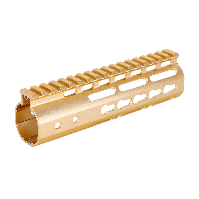 ohhunt AR15 Gold Handguard 7" Keymod with Steel Barrel Nut