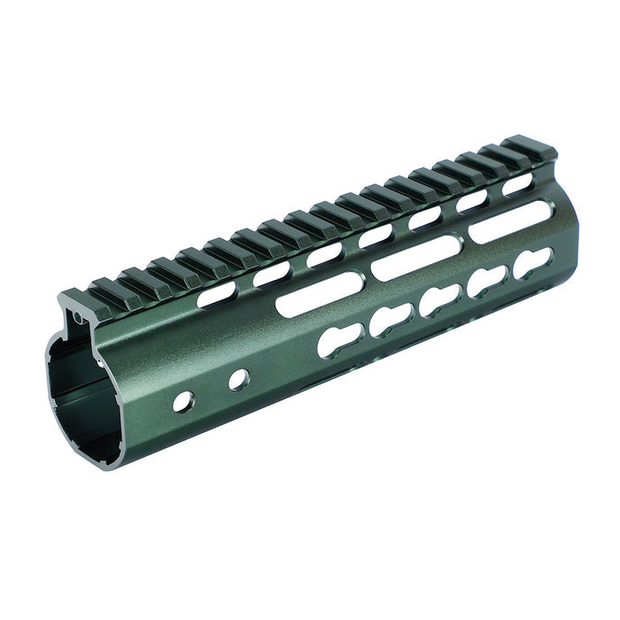 AR15 7" Keymod Handguard Green Color