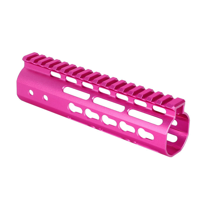 ohhunt AR15 Pink Handguard with Steel Barrel Nut - 7" Keymod