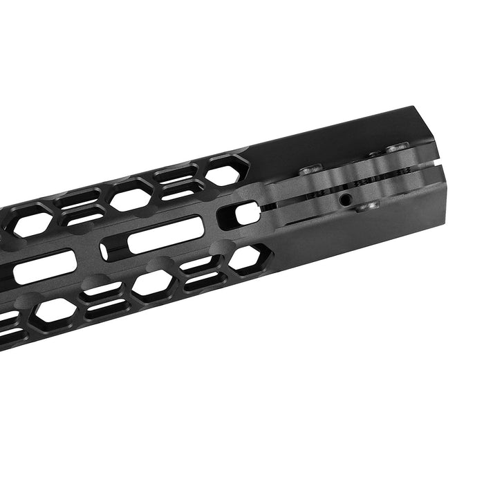 ohhunt® High Profile LR-308/AR10 Handguard 15" 17" with Angle Cut Front