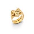 Pentagram Ring by Bruce LaBruce