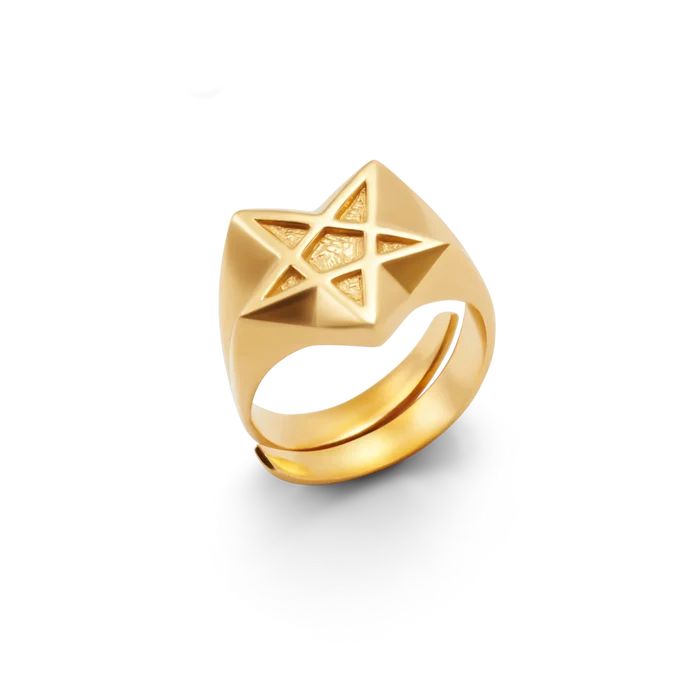 Pentagram Ring by Bruce LaBruce
