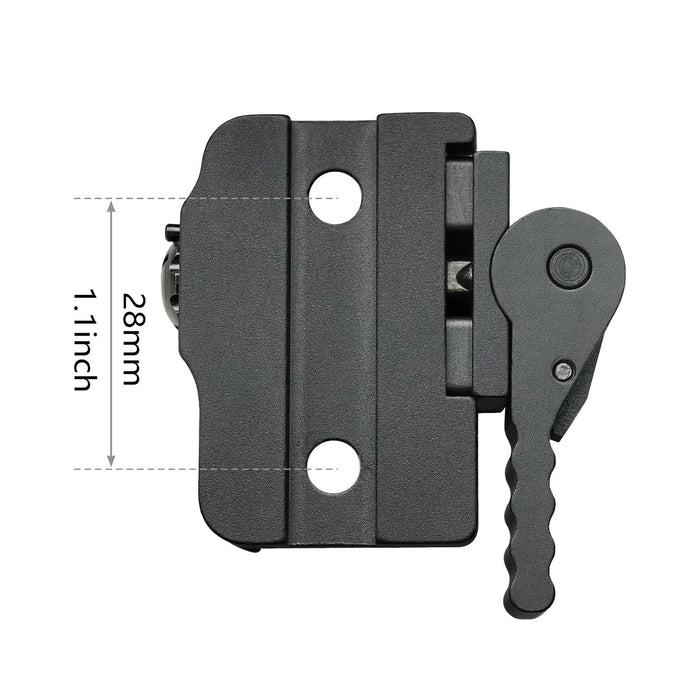 Quick Detach QD Picatinny Riser Mount