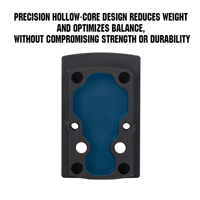 RMSc to RMR Adapter Plate for RMS Cut Slide to Suitable for RMR Footprint Red Dot Optic