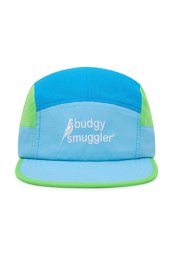 Running Cap in Neon Lagoon
