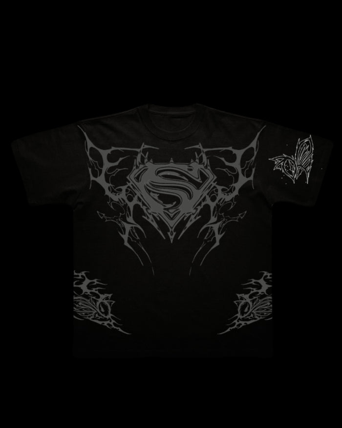 SUPERMAN CORROMPIDO "PREMIUM" BLACK TEE