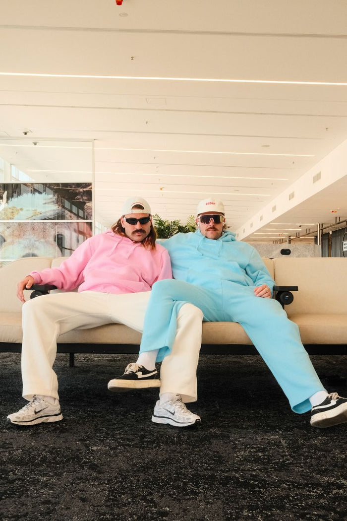 Sweatpant Trackies in Light Blue