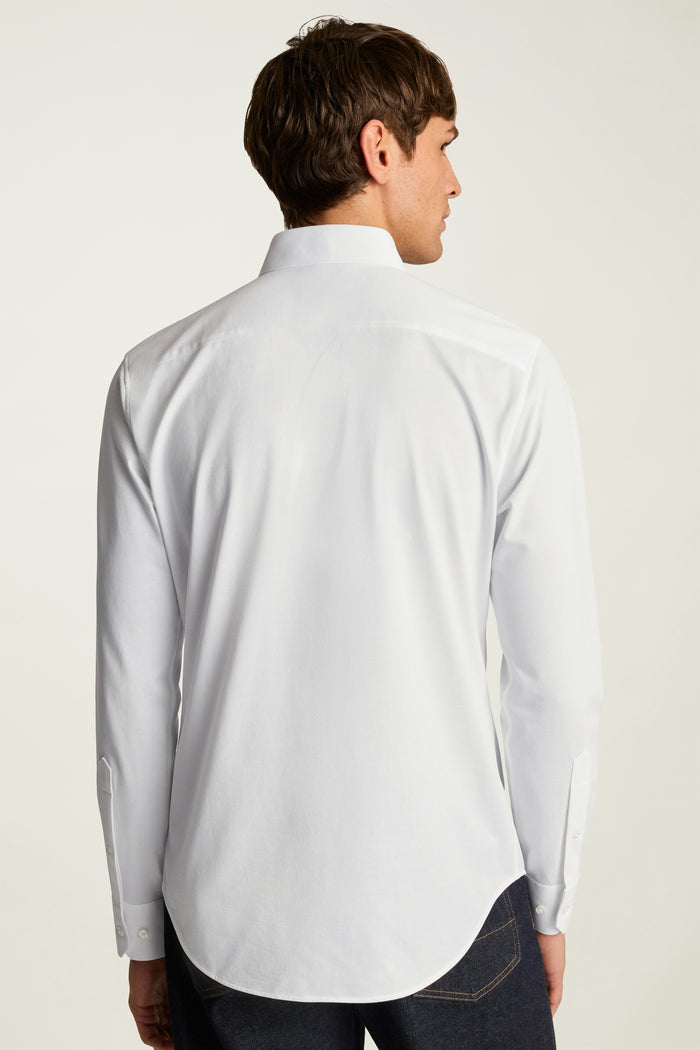 Tech Pique Button Down Shirt