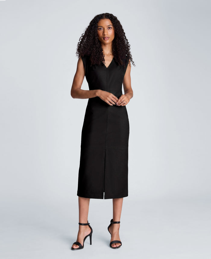 Vegan Leather Dress