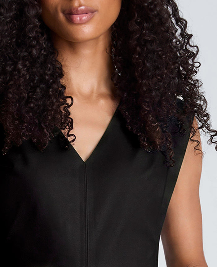 Vegan Leather Dress