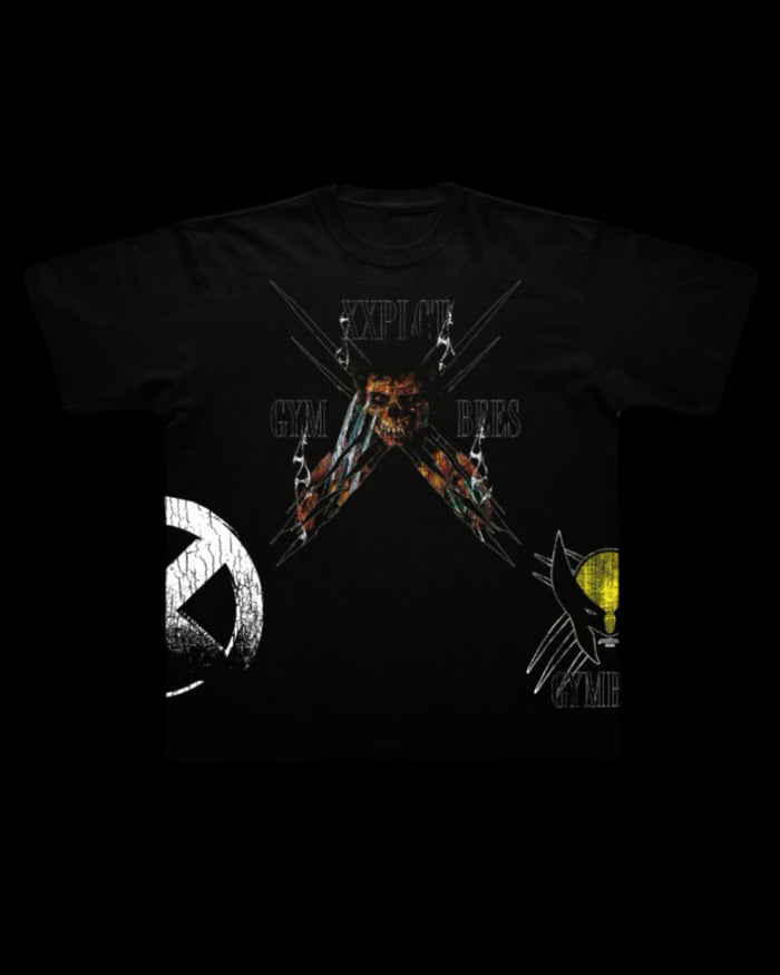 WOLVERINE ZOMBIE MARVEL "PREMIUM" BLACK TEE